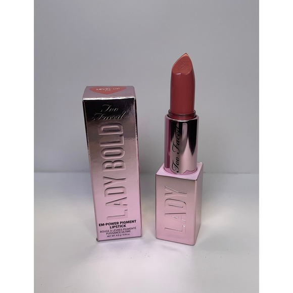 Too Faced Lady Bold Em-Power Pigment Lipstick - Level Up 05 - NIB! - Picture 1 of 1